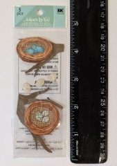 RARE Jolee’s Birds Nests & Eggs Mini Pack Of Scrapbooking Stickers