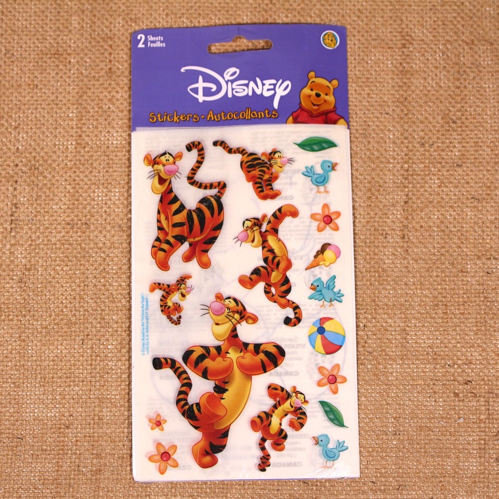 Sandylion Disney Winnie the Pooh Tigger Stickers (2)Sheets New