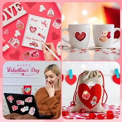 Birthday Gifts for Kids | 100 PCS Valentines Stickers – Toddler Valentine’