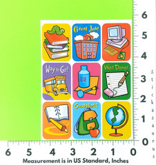 Eureka School & Education Sticker Sheet Retired
