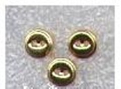 BUTTON NAILHEADS (Gold Colored) Sewing Baby Scrapbooking Card Making Stamping