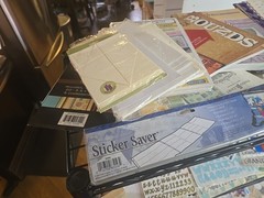HUGE scrapbooking supplies lot free shipping