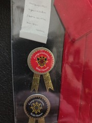Very RARE Jolees Graduation Cap Gown Red Graduate Grad Diploma Scrapbook Sticker