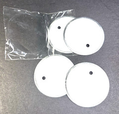 Lot Of Craft & Scrapbooking Supplies: Small Stencils Tags Embellishments Misc