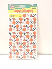 Vintage Lot of 5 New Sealed 1998 Trend Super spots Stickers