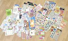 Lot of Stickers 28 New Packs and Random Loose Special Moments Foamies Scrapbook