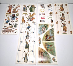 Colorbok Peter Rabbit The World Of Beatrix Potter Large Sticker Sheet Lot Of 70