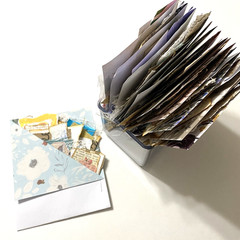 Junk Journal Cluster Pocket NEW STASH! Handmade Various Themes