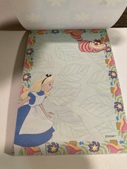 Disney Alice in Wonderland Tokyo Japan Stickers & Notepad Lots Of Designs New