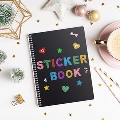 Large Reusable Sticker Book Collecting Album, 8.5×11 Inch Sticker Storage Col…