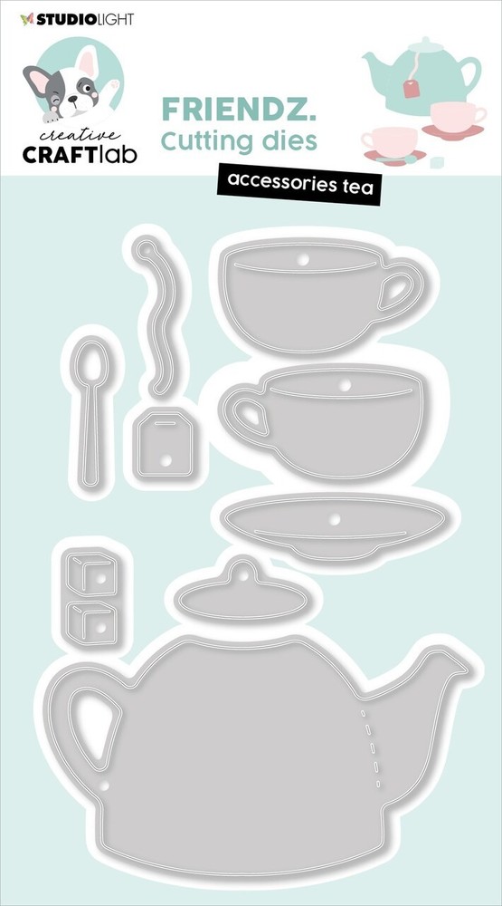 STUDIO LIGHT – METAL CUTTING DIES – ACCESSORIES TEA