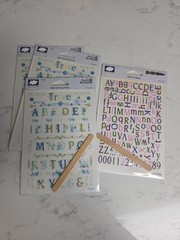 CLOUD 9 Design Scrapbooking Words & Elements Lot Of 40 NIP