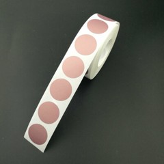1″ ROSE Gold SCRATCH OFF STICKERS LABELS TICKETS PROMOTIONAL GAMES FAVORS 1000