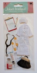 Jolee’s Nurse Medical Hospital Doctor’s Office Scrapbooking Stickers