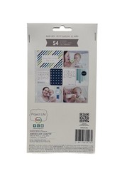 American Craft Project Life Becky Higgins 3 Pg 54 Stickers Baby Boy Scrapbooking