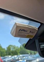 8 Pieces 4 Sets EZ Pass Mounting Strips with Adhesive for EZ Pass/iPass Illin…