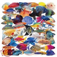 Jictegb 100PCS Marine Life Stickers