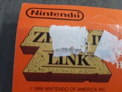 Eureka 1989 Nintendo Zelda II 10 pc Halloween Stickers New Old Stock