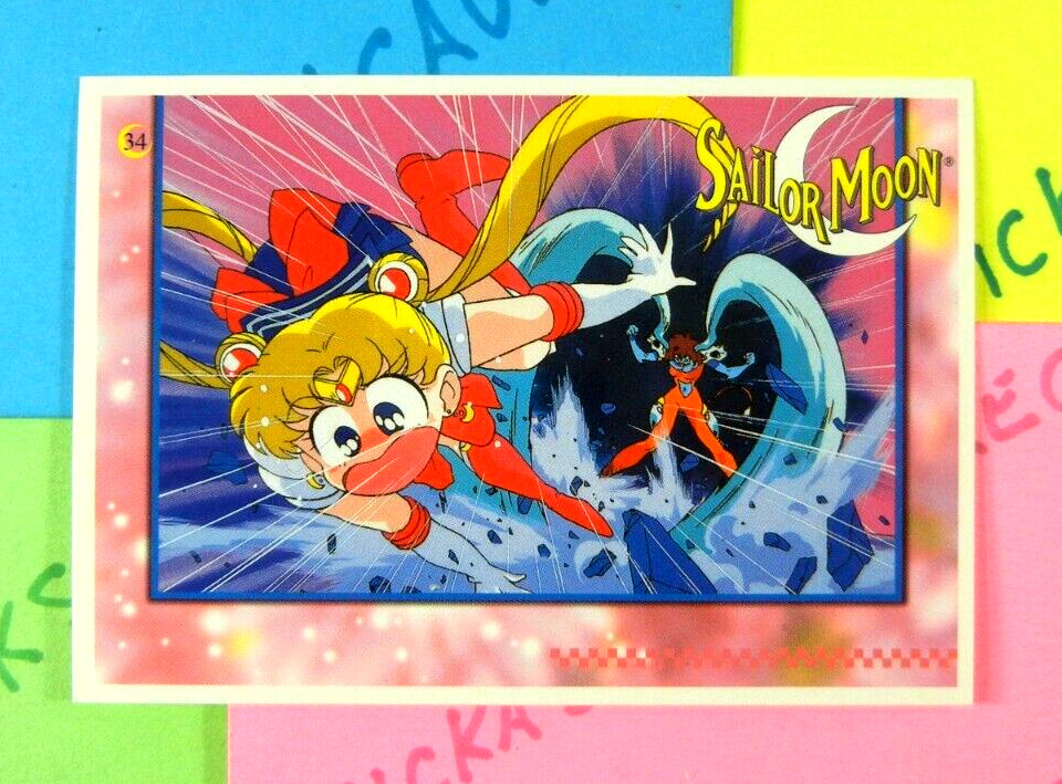 Sailor Moon Battle Mode Trading Card Sticker