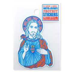 Jesus and Rose ✦ B-Side Label Sticker