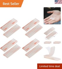 8 Pieces 4 Sets EZ Pass Mounting Strips with Adhesive for EZ Pass/iPass Illin…
