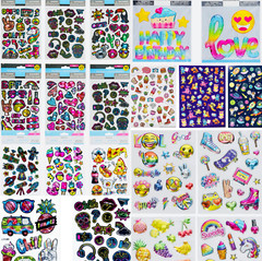 MEGA Bundle Sticker Planner Craft Scrapbook NOVELTY Variety Themes | 1099+ Pcs.