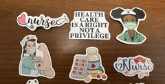 Future Nurse/Healthcare Stickers Set Of 20
