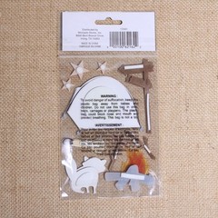 Recollections Camping Outdoor Lake Fun Dimensional Scrapbooking Stickers