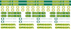 University of Oregon Ducks Scrapbook Kit: paper & stickers NCAA