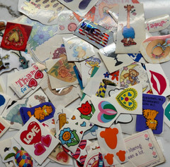 Mystery Grab Bag Vintage Sticker lot 50+ mods – FREE SHIP!