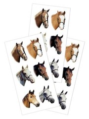 Horse Heads Stickers Planner Supply Papercraft Crafts Journal Scrapbook
