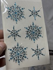 Sandy Lion & Love Nicole 3D Winter Stickers Scrapbook Crafts 4 Pkgs