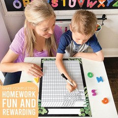 8 Charts Classroom Attendance, 11×17, Student Behavior, Homework Tracker Log
