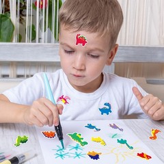 1400Pcs Dinosaur Stickers – 16 Cute Designs for DIY Crafts, Classroom Decor & Re