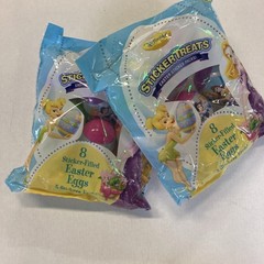 Disney/Pixar TINKERBELL/TANGLED Rapunzel 8 Sticker Filled Easter Eggs New (2)