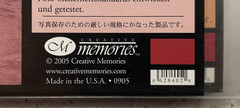 5 Creative Memories Great Lengths Sticker Packs – Purple Yellow Green Orange Red