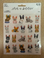 The Paper Studio Puffy Animal & Insect Stickers Multicolor 494889