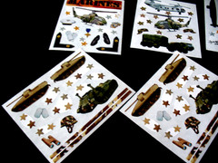 Army/Marines scrapbooking stickers Creative Memories-