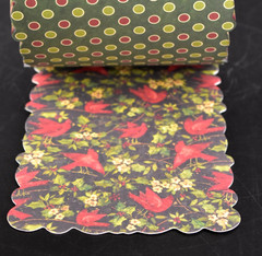K & Company Mixed Lot of 5 Christmas Embellishments, Paper, & Borders NEW 2012