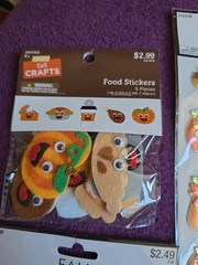Fall, Thanksgiving Stickers/Felt Craft Pieces- Lot of 4 packages