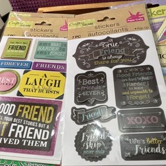 Crafter’s Square Stickabilities Scrapbooking Lot: Stickers & Rub-On, Holiday