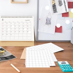 Colorful 3/4 Inch Coding Circle Stickers – 1050 Pack for Easy Organization