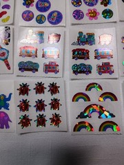 Huge Holographic Mixed Lot Vintage Sandylion Stickers Mods