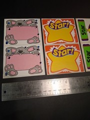 Vintage Stickers Lot Trend Sheets Mods RARE Mix VTG 80s Name Badge Tags