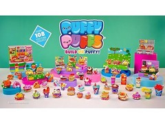Cepia LLC Puffy Puffs 3D Characters Stickers 10Pk