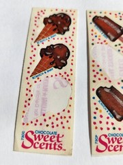 Lot of SNS Sweet Scents Stickers – lemon, spearmint, chocolate – smells great!!