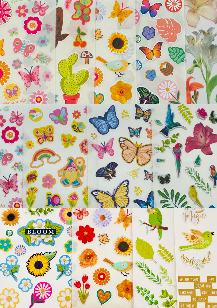 279 Sticker Bulk Hallmark AGC Carlton Creative Memories Paper Source Studio y2k