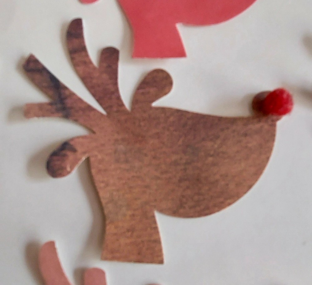 12 RUDOLPH / REINDEER PUNCHIES or choose any other images see photos list detail