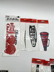 Sports Scrapbooking Sticker Lot School Cheer Football Texas New Mixed