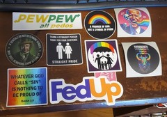 Truther 9/11 TRUTH STICKERS (4)